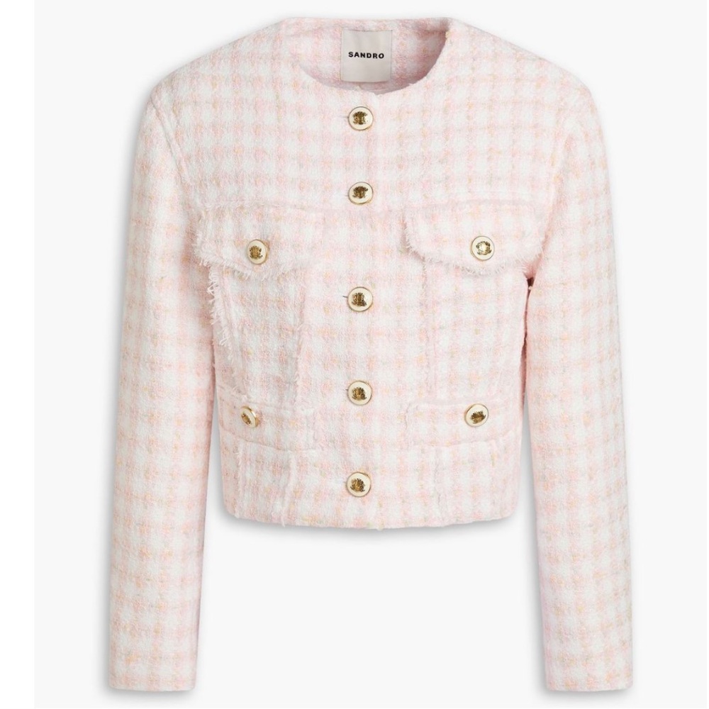 Sandro tweed jacket